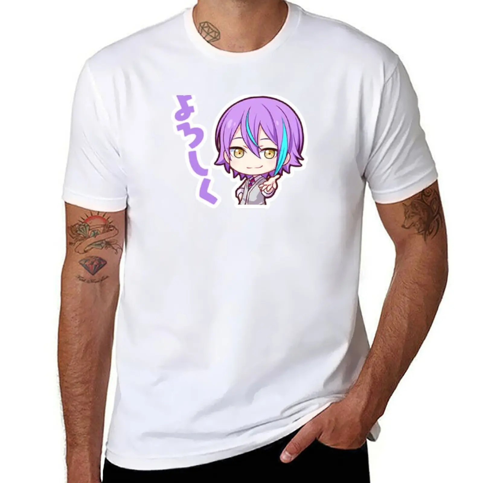 

Kamishiro Rui stamp T-Shirt man t shirts graphic man t shirts cotton T-Shirt