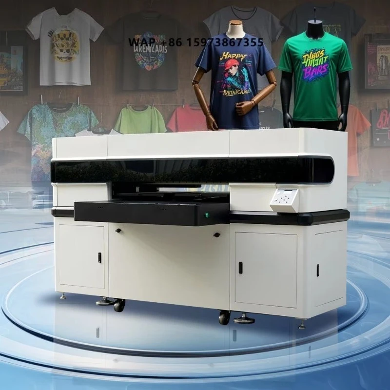 Versijet 4-Kopf-Doppelstation-DTG-Drucker – Digitaler vollautomatischer DTG-Druckmaschine für T-Shirts und Kleidung
