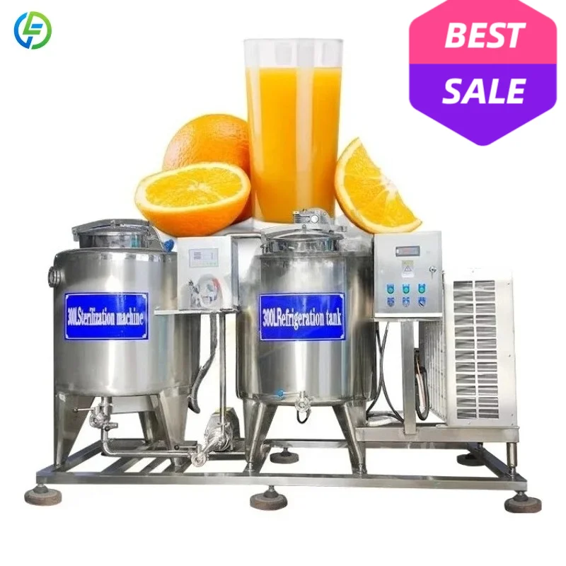 Egg Milk Liquid Pasteurizer Flash Apple Juice 50 L Small Scale 50 100 200 Liter Pasteurization Machine Customized