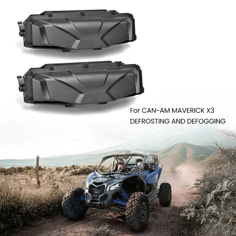 

UTV Windshield Roof Vent Install Kit For Can-Am Maverick X3 Trail Sport Compatible With Polaris RZR 800 900 1000S