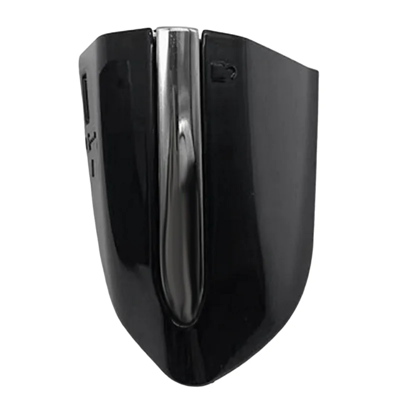 N31R_DS7Z-54218A15-DC Car Front Left Door Handle Lock Bezel Cover Cap Fit for Ford Fusion Edge 2015-2020 Glossy Black
