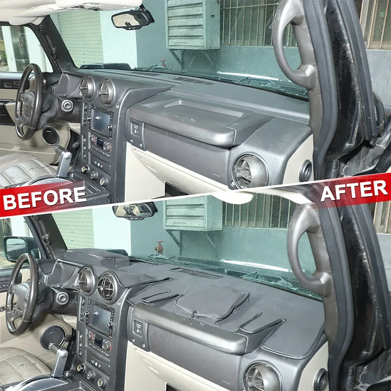 

For 2003-2009 Hummer H2 H3 Dashboard Cover Protective Pad Car Dash Board Sunshade Anto-UV Carpet Accessories with Storage