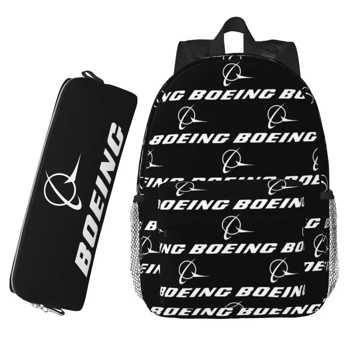 

Boeing Backpack Hot Sale Daypack Large Capacity Boys Girls BookBag Shoulder Bags for Men Women Kids School Bag Pencil Case
