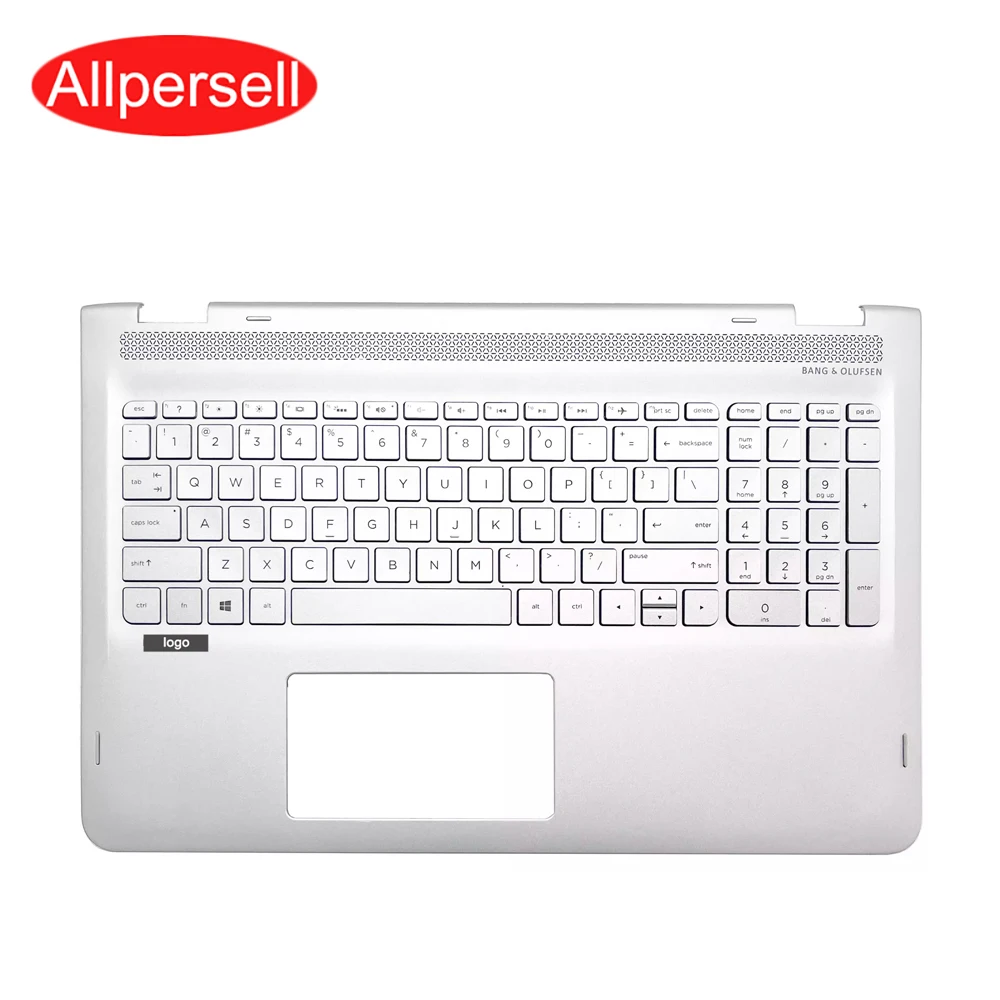 

Palm Rest Keyboard for HP ENVY X360 15-AQ M6-AQ 15-AR M6-AR Laptop Upper Cover case backlight keyboard 857283-001