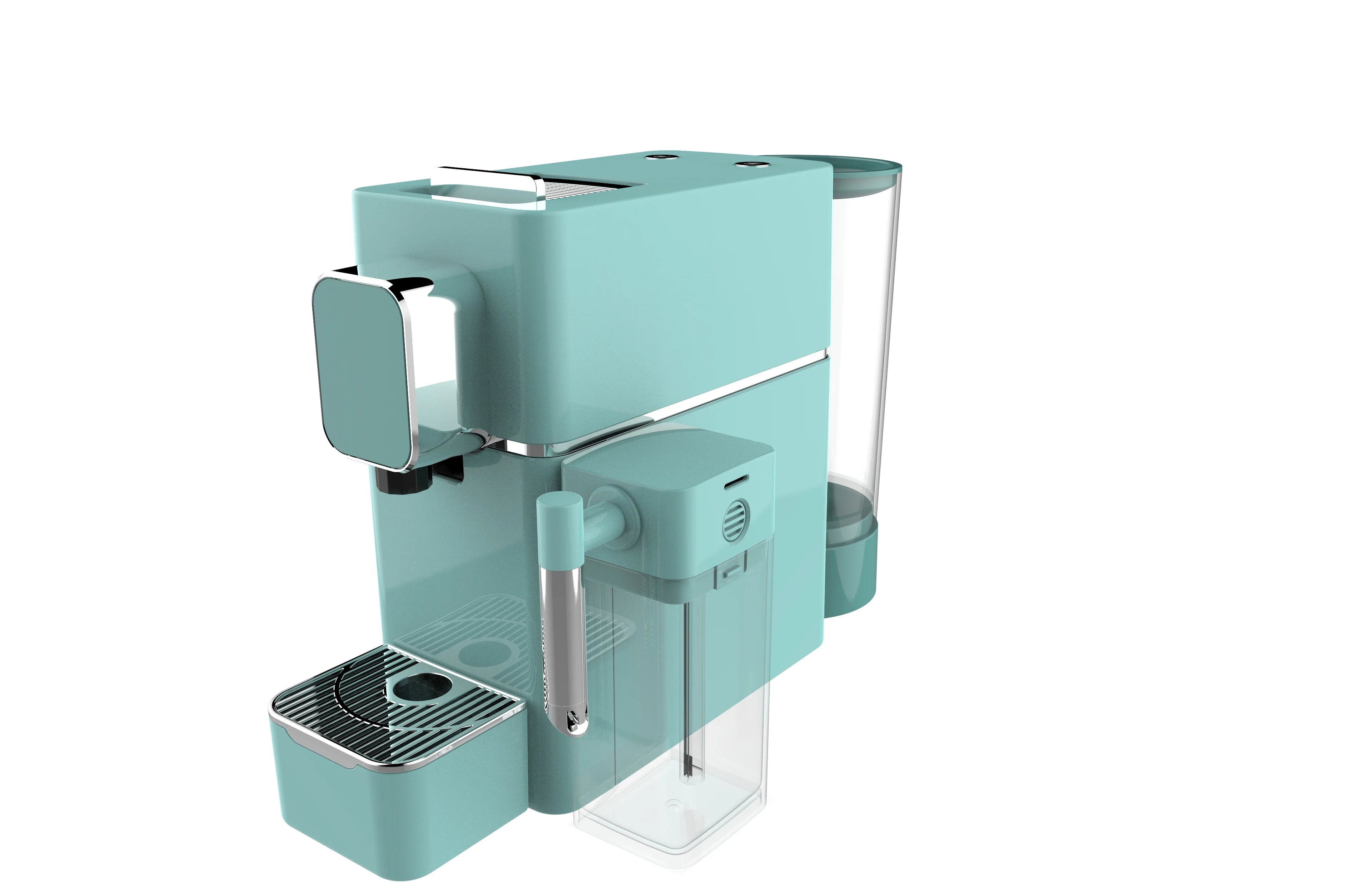 YUNYI Capsule coffee machine with milk box