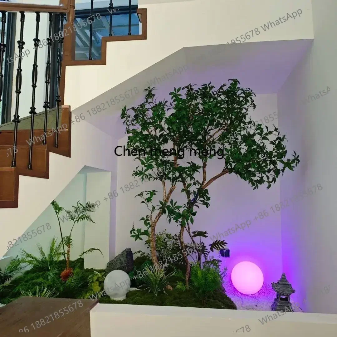 Hot sales Simulation olive tree,   floor simulation green plant indoor living room window background decoration decoration lands