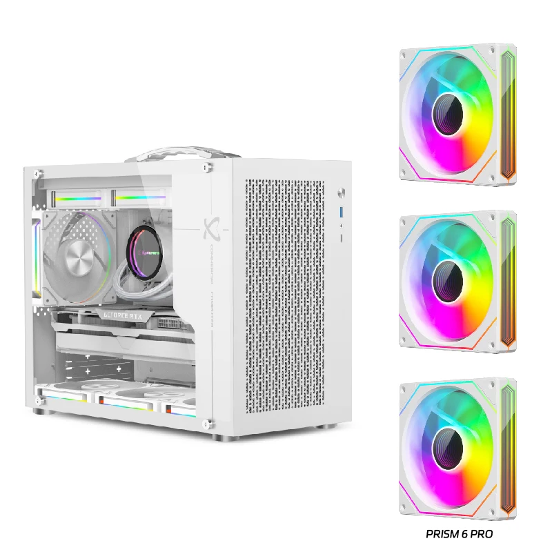 Power Train X-Gamerx X100 PRO MATX PC case side Transparent 240