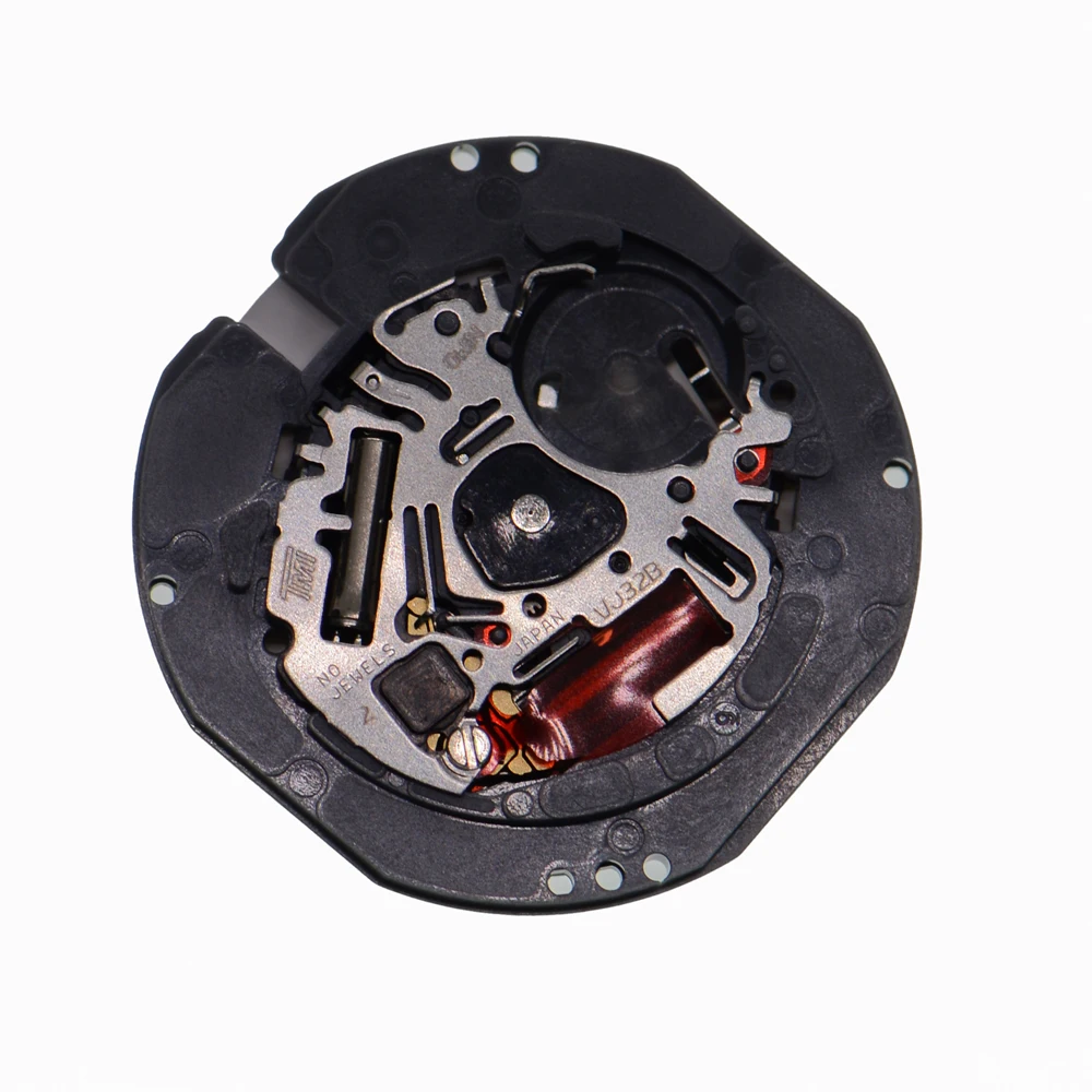 TMI-VJ32B حركة الكوارتز ، اليابانية ثلاثة الأيدي ، اكسسوارات التقويم ، إصلاح أجزاء ، القياسية مع عرض التاريخ ، VJ32B ، D-6