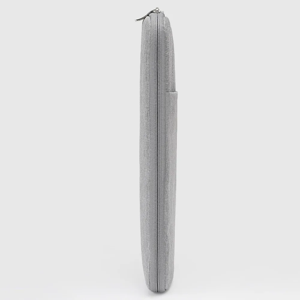 

With Handle Portable Laptop Bags Waterproof Dual Zipper Laptop Case Soft Material Lightweight Notebook Sleeve Business Briefcase