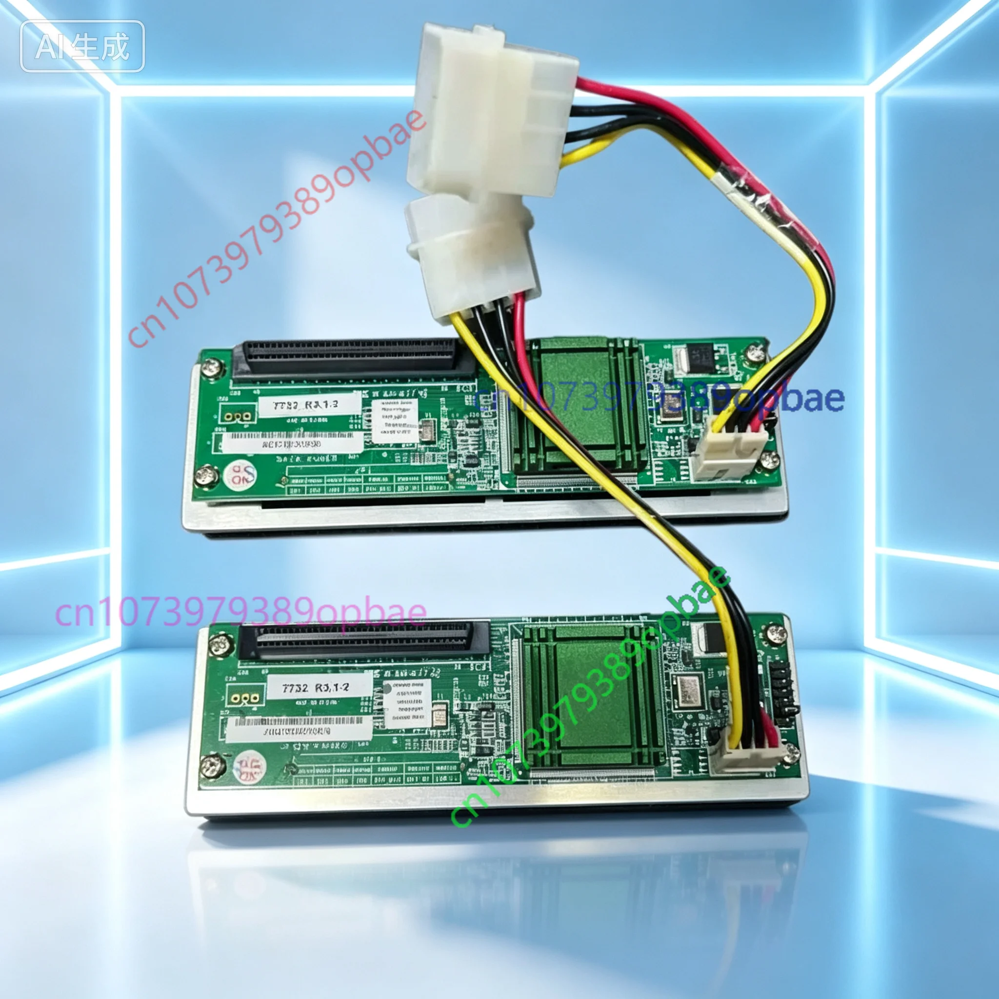 Functional AEC‑7732 68‑Pin SCSI To SATA Bridge Adapter