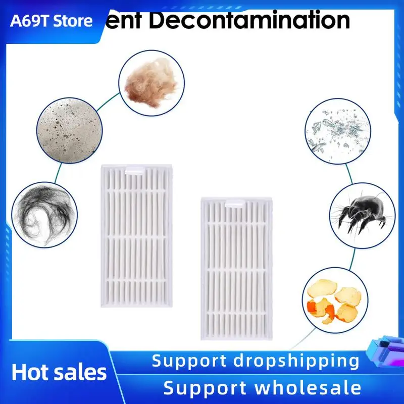 

A69T For Ilife V5S/V5S Pro/V50/V5/X5/V3S/V3S Pro/V3L Vacuum Cleaner Accessories Side Brush Filter