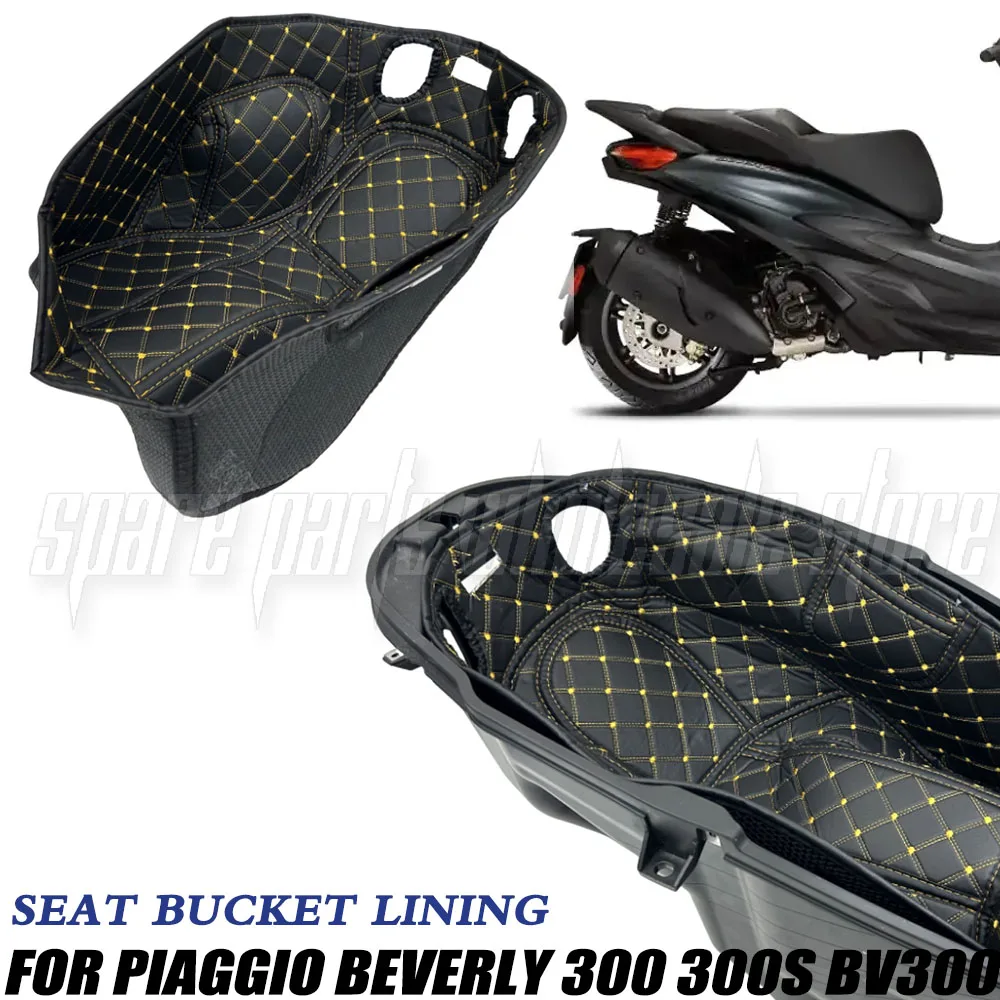 New For Piaggio Beverly 300 Beverly300 S300 S 300 BV 300 Rear Trunk Inner Cushion Luggage Box Liner Pad Motorcycle Accessories