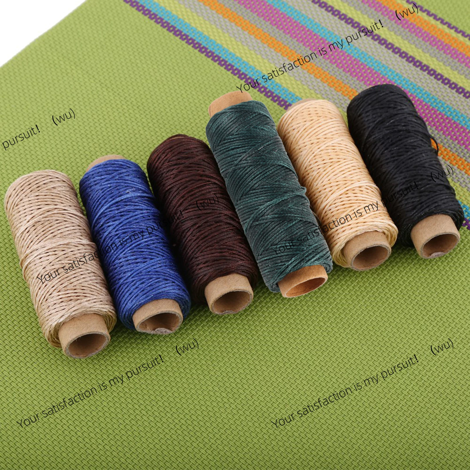 150D 50m, wax thread leather sewing thread, hand sewing thread for leather shoes hand sewing handicraft