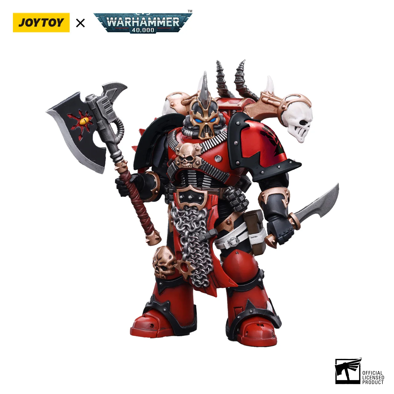 JOYTOY-figura de acción 1/18, puños, ultramarinos, ángeles de sangre, Chaos, Marines Espaciales, colección de Anime, modelo militar, Compras gratis