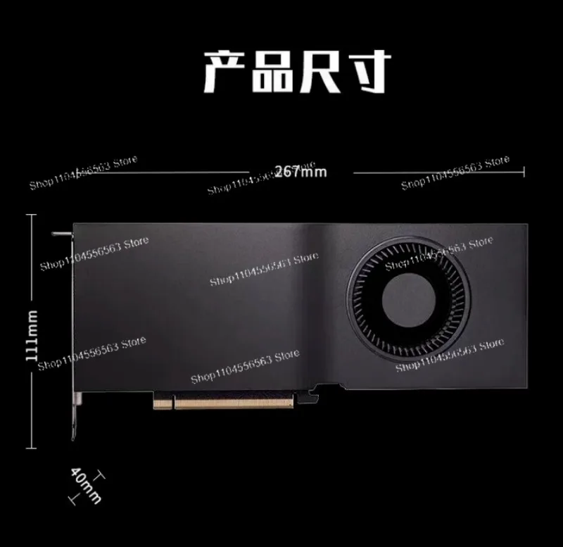 RTX A4500 20GB GDDR6 Professional Graphics Card, 4x DP High-Performance Workstation GPU for Rendering AI