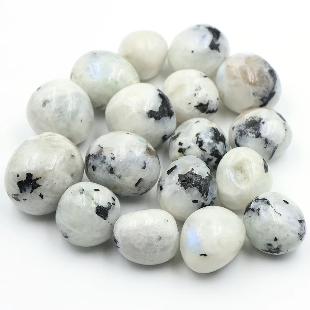 Black Moonstone Natural Stone Polished Crystal Home Decor Reiki Healing Ornament Mineral Specimen Craft Gift Aquarium Decoration