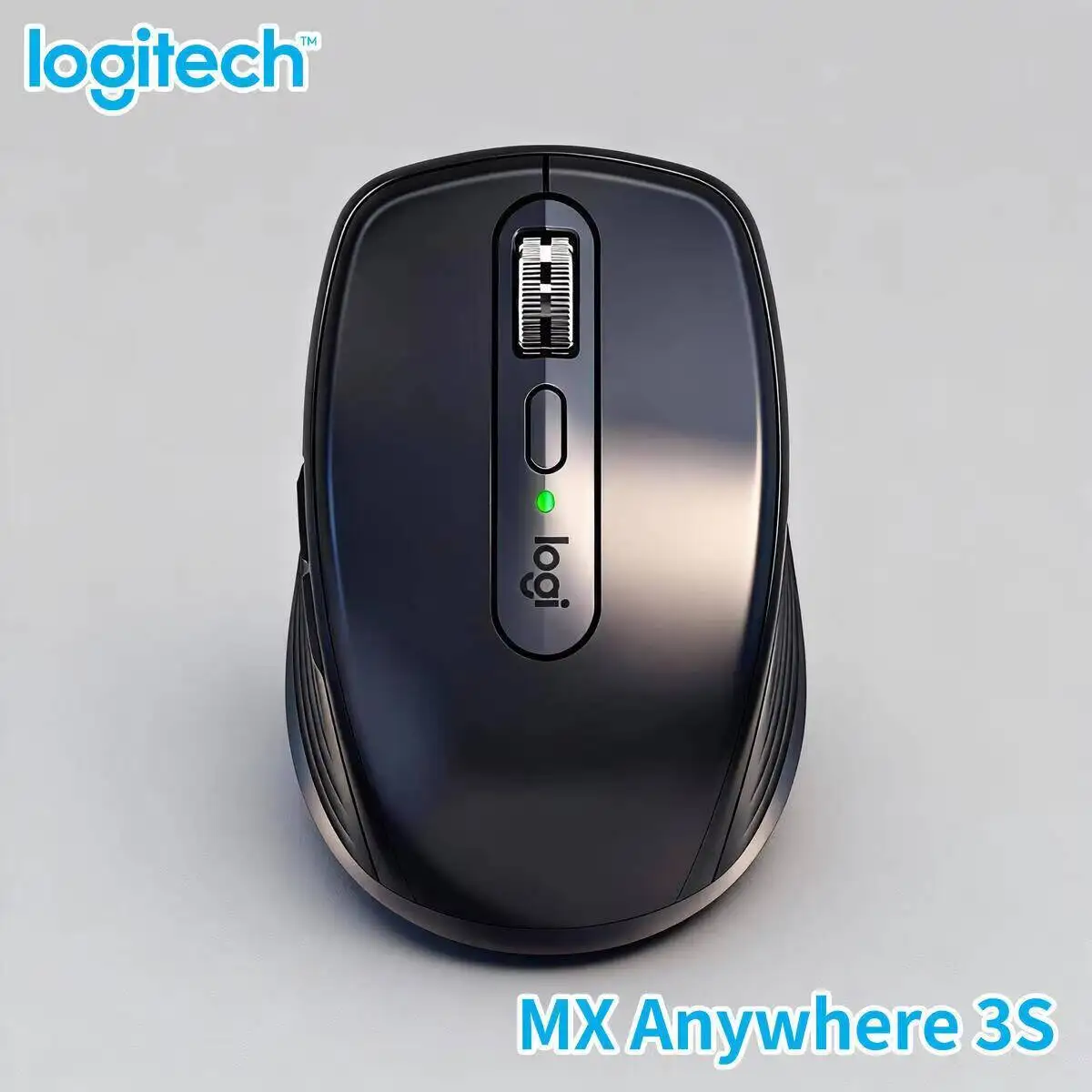 

High-Precision MX Anywhere 3S - 8K DPI, Hyper-Scroll, Anti-Slip Grip, Great for Site Work & Outdoor Task