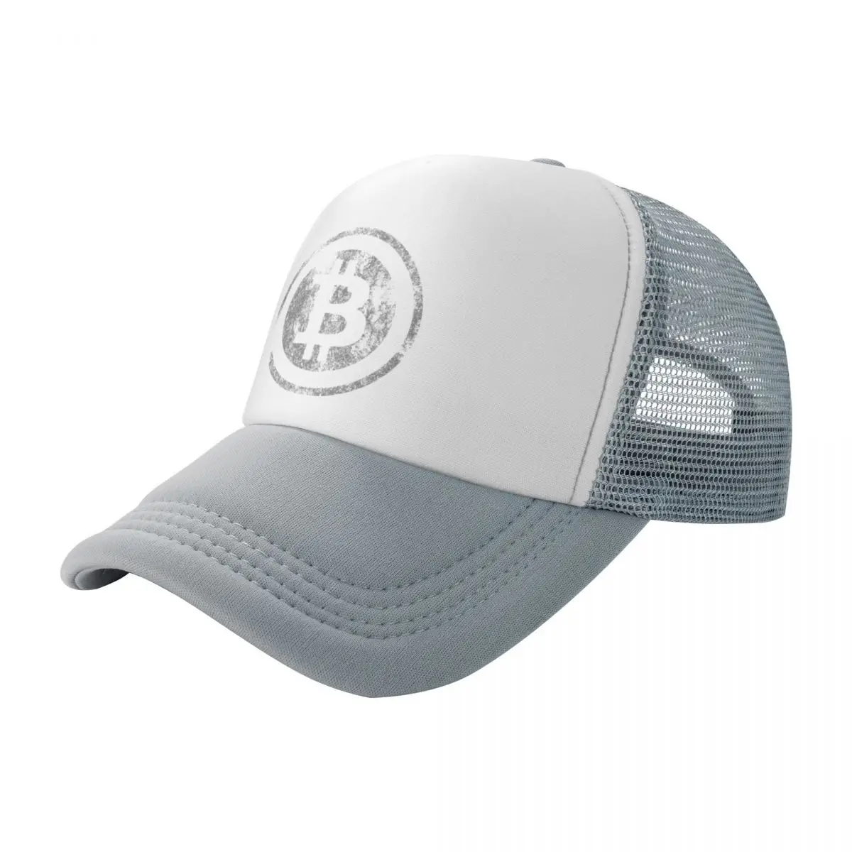 

Vintage Bitcoin Logo Trucker Hats Unisex Baseball Cap