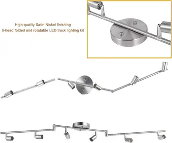 10 最佳銷售 天花板軌道燈 - №5