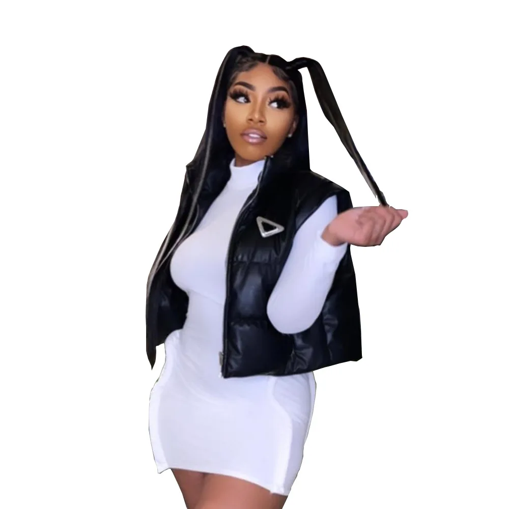 

Европейская и американская женская осенняя куртка 2025 с хлопковой подкладкой, воротником-стойкой и молнией