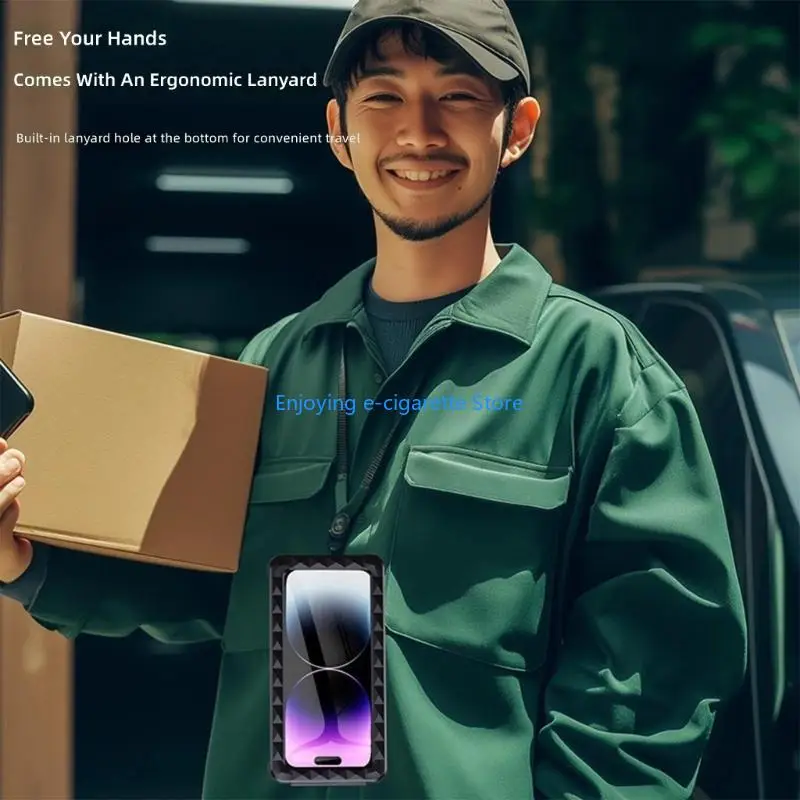 Universal Fahrrad Lenker Halterung Wasserdichte Touchscreens Telefon Halter Geeignet für 5,5 bis 6,9 Zoll Smartphones – Detail 7