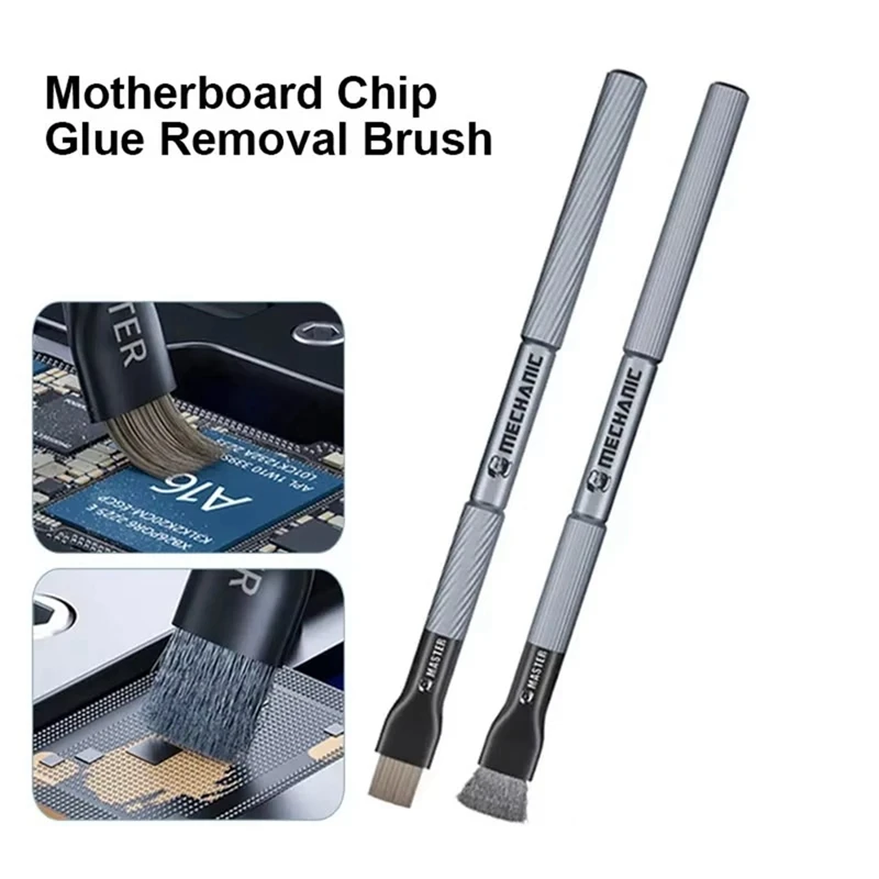 Mechanic Motherboard Chip Glue Removal IC Pad Cleaning PCB CPU Clean Dust PCB BGA Repair Soldering Brush