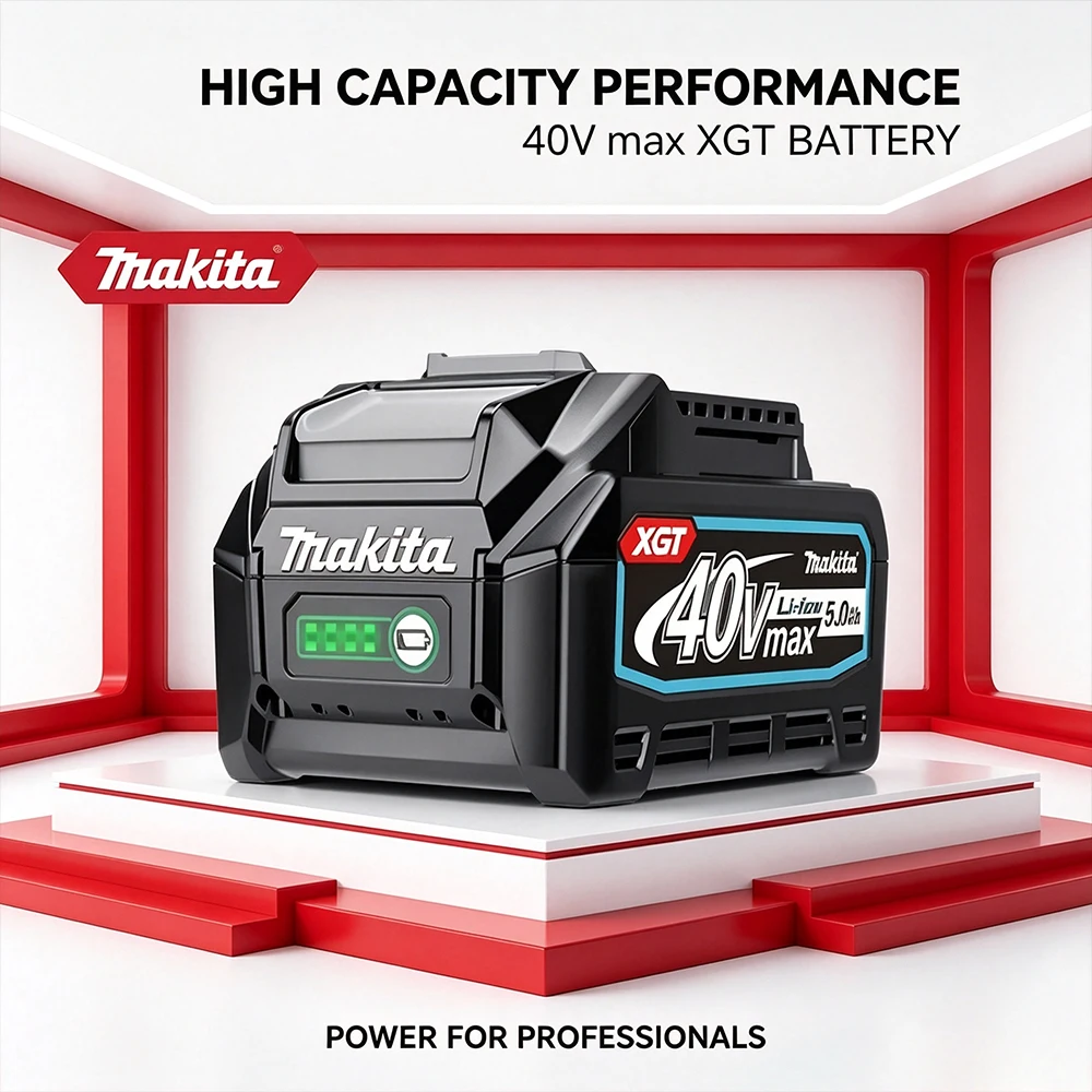 Love Your Makita 40V Tools? Get 5000mAh High-Capacity Battery – Strong Power Replacement for BL4050 BL4040, Work Non-Stop