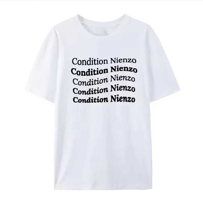 Feel Like Feel Condition Nienzo Funny Meme Graphic T-Shirt Cotton Men Women Streetwear Tee