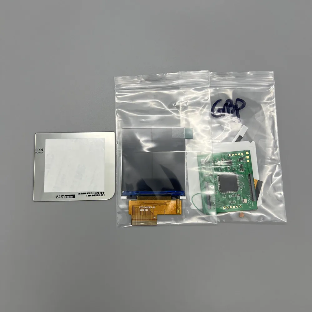 Nieuw GBP LCD-scherm. Eenvoudig te installeren 2,6 inch origineel formaat IPS LCD-scherm met hoge helderheid, geschikt voor Nintendo Gameboy Pocket