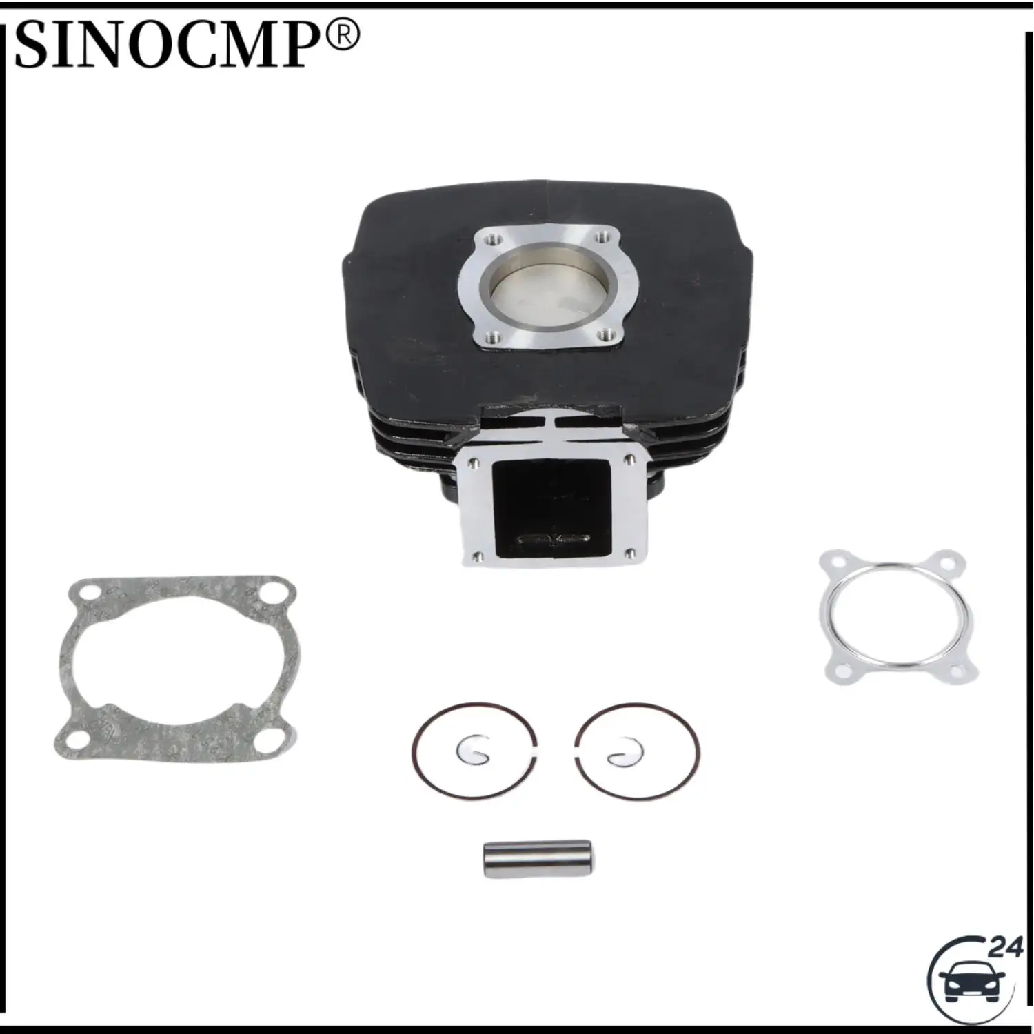 Motorcycle 56mm Cylinder Kit Piston Kit Cylinder Gasket 2A6-11311-00-00 444-11631-00-97 for YAMAHA DT125 A-H DT 125 1974-1981