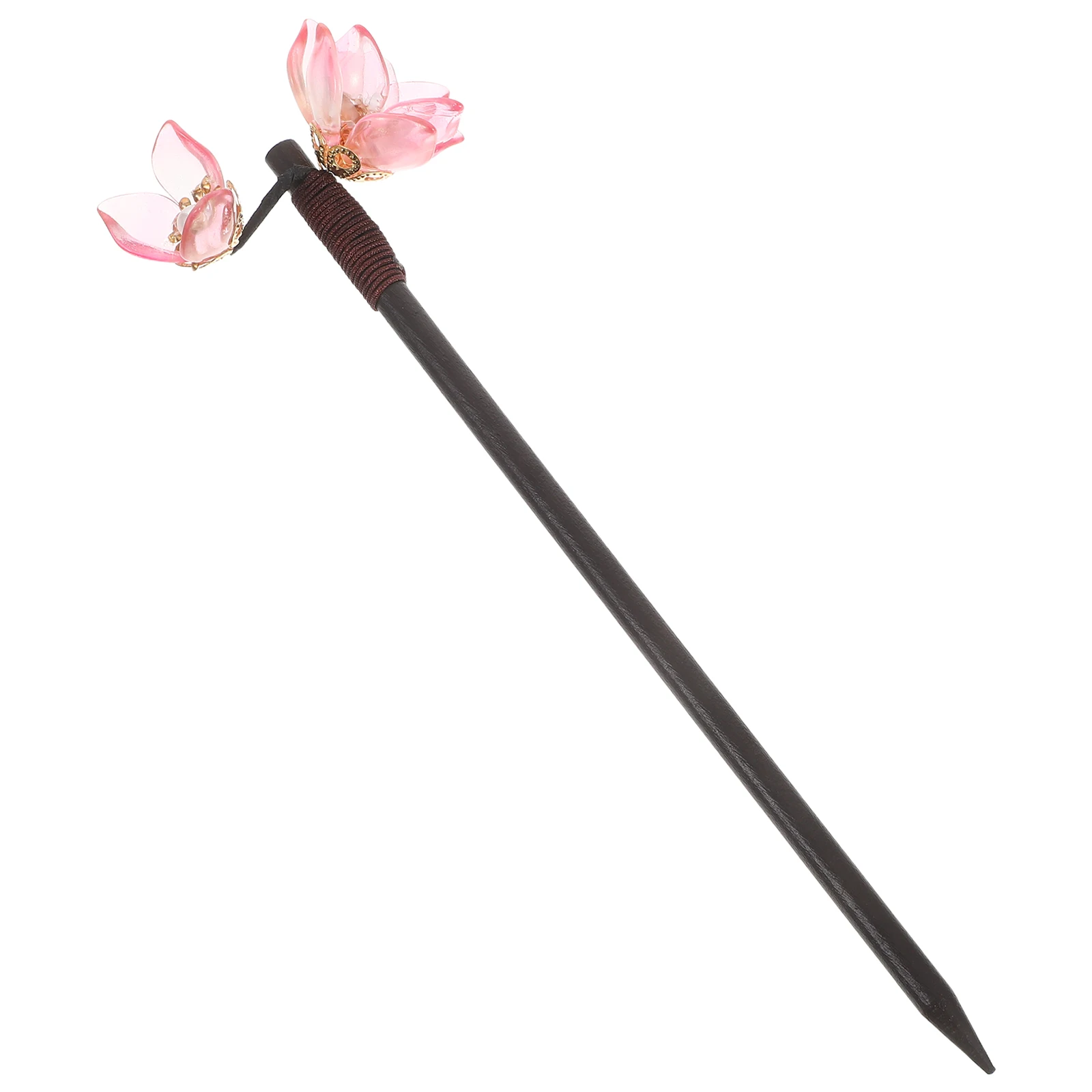 

Retro Flower Hairpin Unique Hair Chopsticks Long Smooth Edge Durable Chinese Style Hair Accessory Elegant Women Headwear