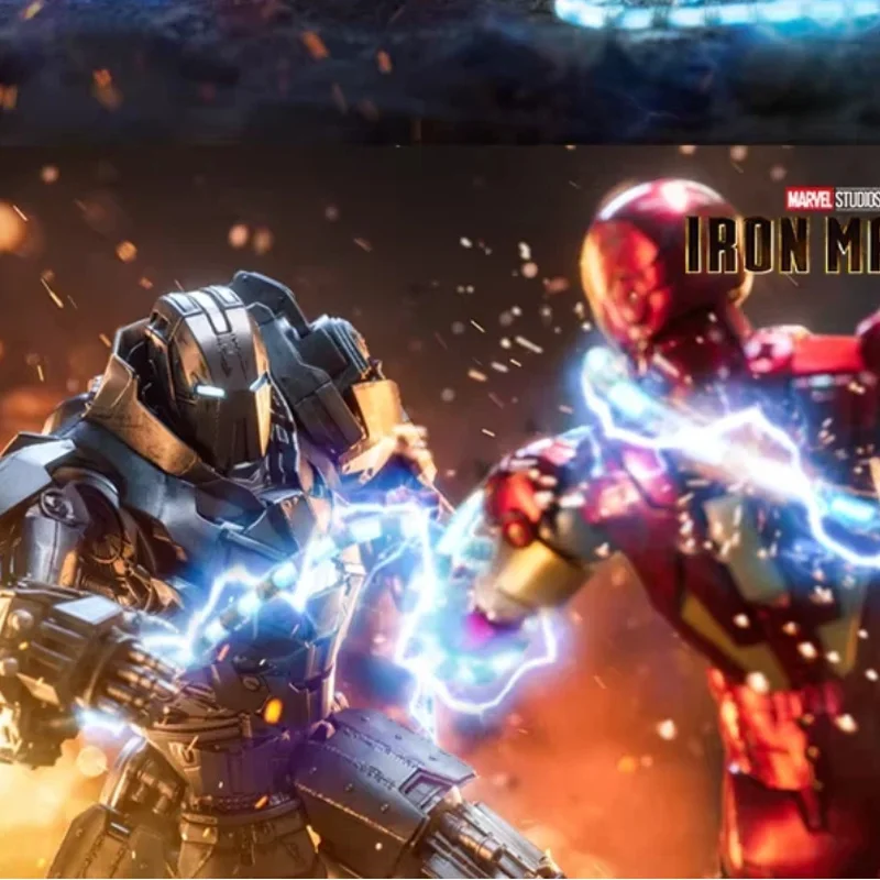 

Коллекционная фигурка Железного Человека Whiplash из серии Marvel Avengers от Zhongdong с подвижными суставами, в подарочной коробке, для мальчиков и взрослых.