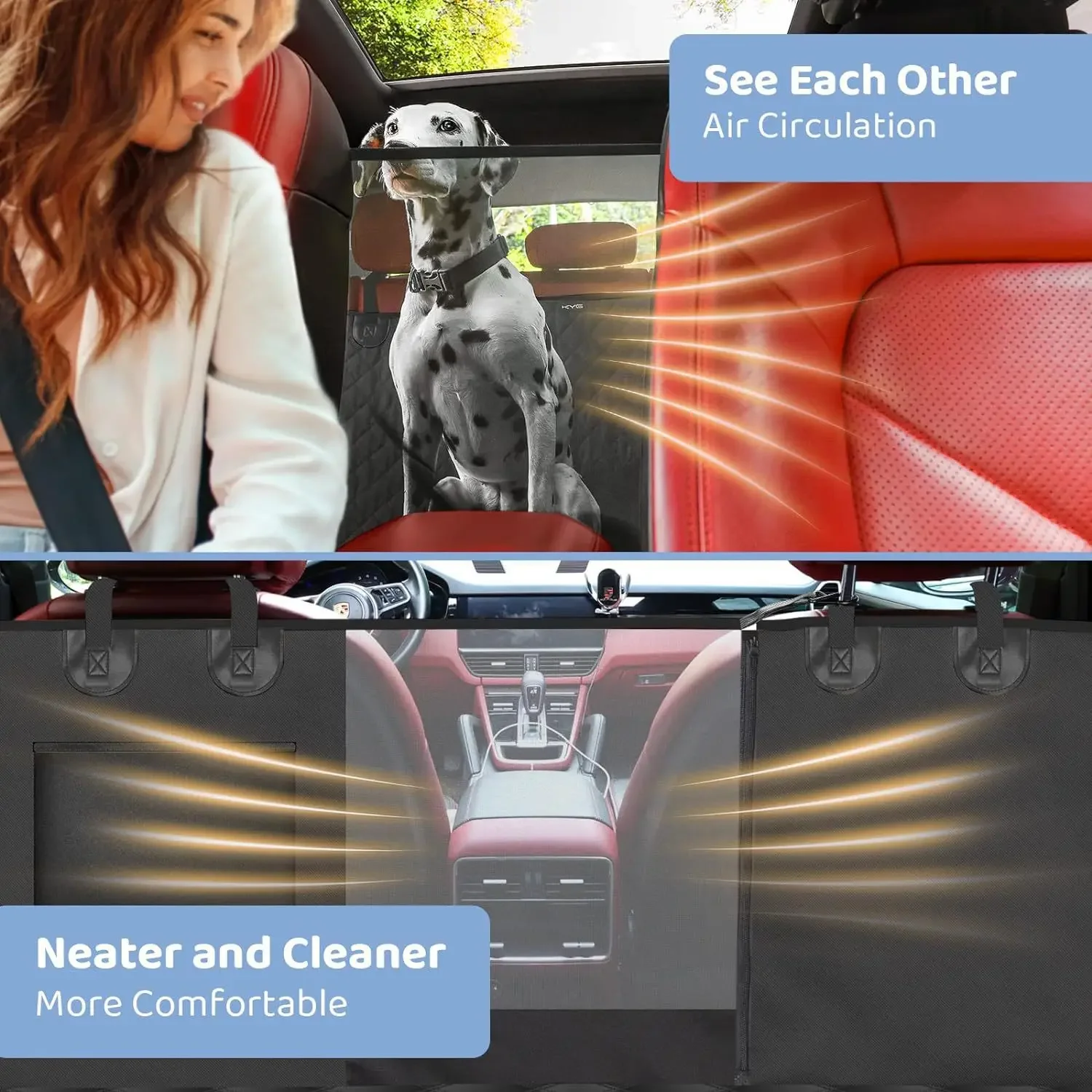 Pet Pad Car Rear Seat Non-slip Pad Anti-bite and Dirt-resistant Waterproof and Anti-scratch Mat Hammock Model