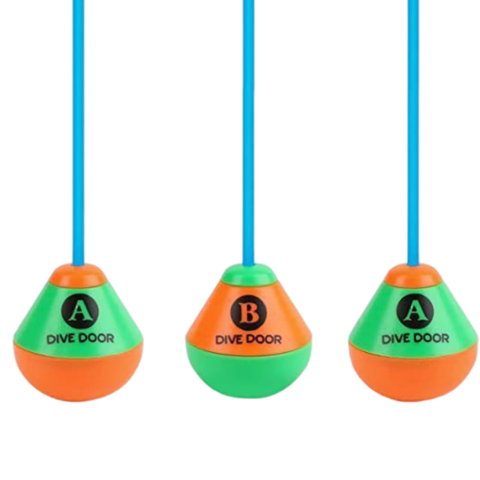 2pcs/set Diving Door  Funny Water Sports Swim Rings Reusable Dive Swim Through Door Adults Kids for Outdoor Pool Games