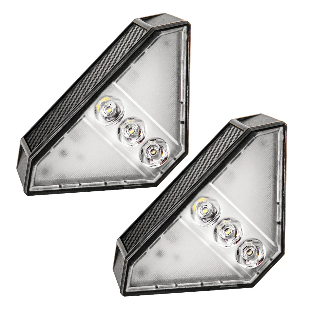 Versatile Lighting Options Outdoor LED Step Light Garden Lighting 3000K Warm Light 4-6 Hours Charging 6000K White Light