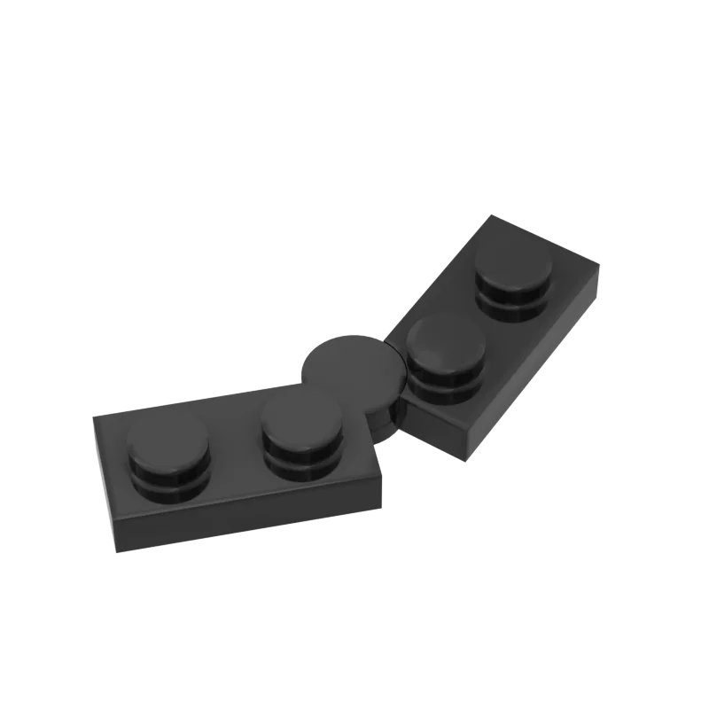 10pcs Compatible MOC Brick Parts 73983 19954 2429 Hinge Plate 1 x 4 Swivel Building Block Particle DIY Assmble Kid Brain Toy