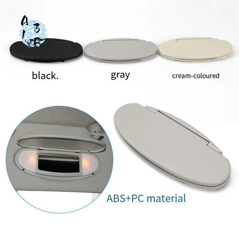 

A13F-Car Sun Visor Vanity Mirror Cover Makeup Sun Visor Hook Clip Bracket For BMW Mini R55 R56 R60 2007-2014