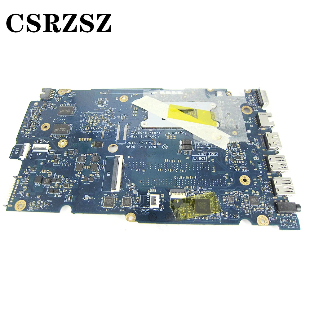 ZAL50/51 /60/61 LA-B072P CN-0KFY45 0KFY45 KFY45 mainboard For Dell Latitude 3450 3550 motherboard with i7-5500u CPU Tested work