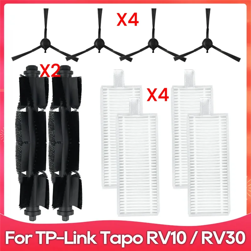 

For TP-Link Tapo RV30 / RV30 Plus / RV10 / RV10 Plus / Homerun 2000 / 3000 Brush Filters Accessories-A68E
