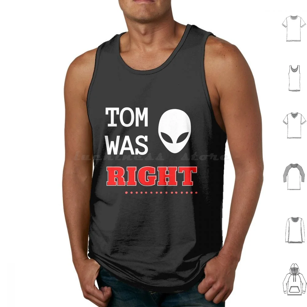 Tom Was Right Exist Tank Tops Print Cotton Tom Was Right Tom Was Right Exist Tom Delonge Angels And Airwaves Blink 182