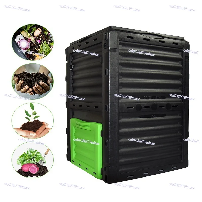 

Компостер для сада и двора, вертикальный бездонный, 300 л, большой емкости, для ферментации органических отходов