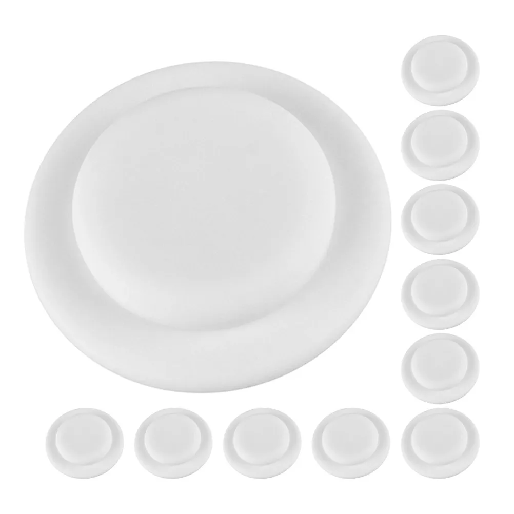 15Pcs Silicone Milk Bottle Sealing Pads Food Grade Leakproof Gasket for Refrigerator on The Go Milk Storage Cups Baby Nursing