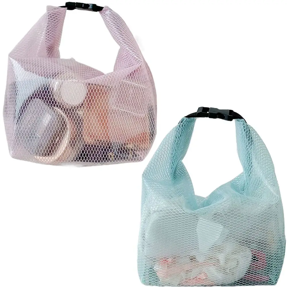 Durable Waterproof Large Clear Tote Bag Handle Fashion Makeup Bag Lightweight Easy To Clean Cosmetic Storage Pouch Work