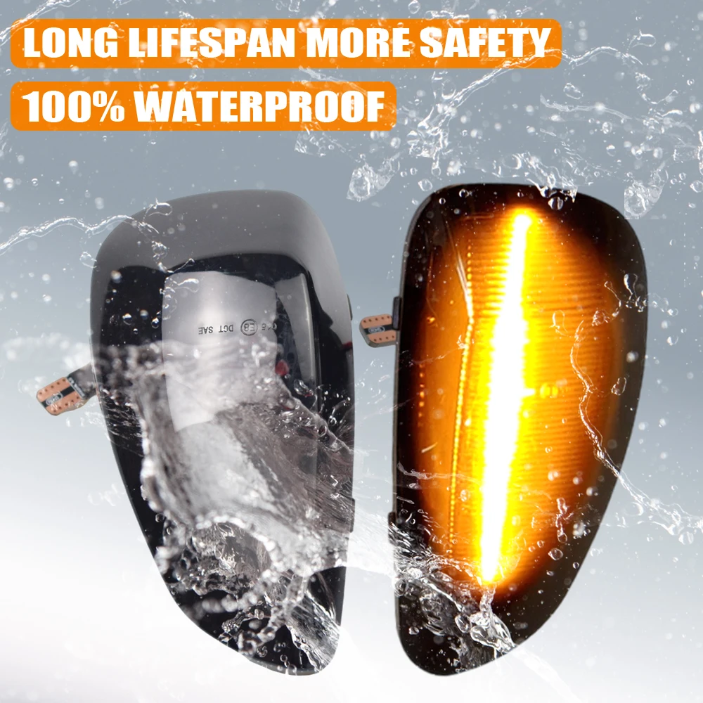 Fit for Renault Master III 3 EV FV HV JV UV 2010 2011 2012 2013 2014 - 2023 Dynamic LED Side Mirror Turn Light Signal Lamp