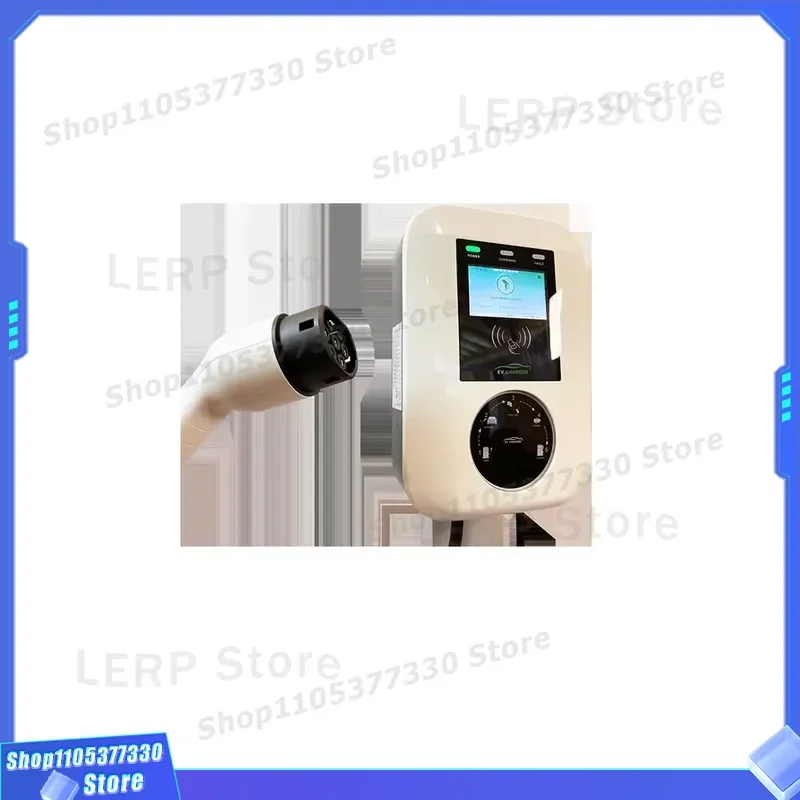 11kW Smart EV Charger Wall Mounted WiFi APP Control RFID AC Charging Station for Home Public Use Electric Vehicle Power