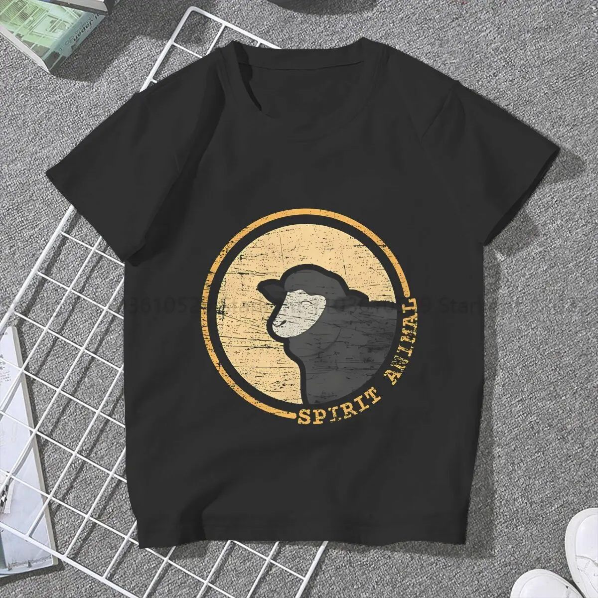 Camel Women T Shirt Sheep Shepherd Animals Wool Female Tops Polyester Graphic Funny Y2k Tees Ladies Tshirt