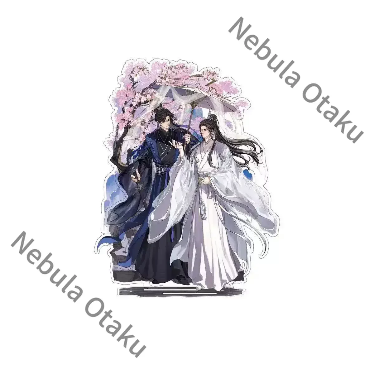 El Husky y su gato blanco Shizun Mo Ran Chu Wanning - Letrero acrílico de pie - Cosplay - Artículos de calidad oficial - Souvenir - Regalo