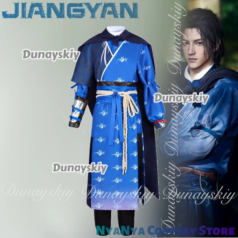 لعبة يان يون ستة عشر لهجة كوس زي زي جيانغ يان تأثيري الرسوم المتحركة شخصية مجموعة كاملة من أزياء الرسوم المتحركة أنيمي