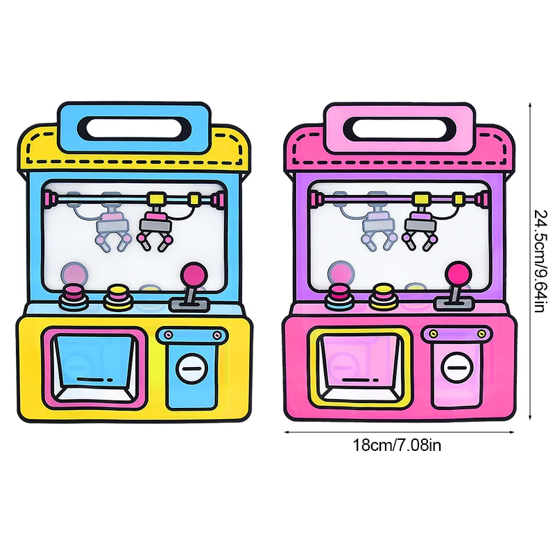 5/20Pcs Cartoon Candy Gift Bags Portable Snack Food Packing Bags Self-Sealing Plastic Pouch Kids Birthday Party Favors Wedding