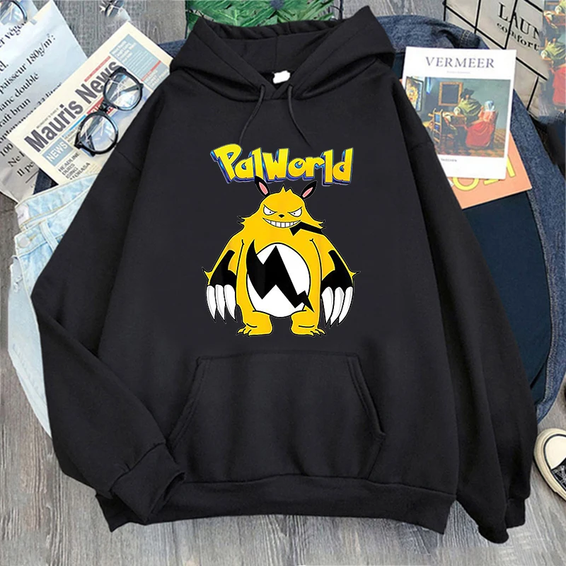 

Game Palworld Printing Hoodies Long Sleeve Spring Winter Hooded Sweatshirts Sudaderas Con Capucha Women/Men Clothing Streetwear